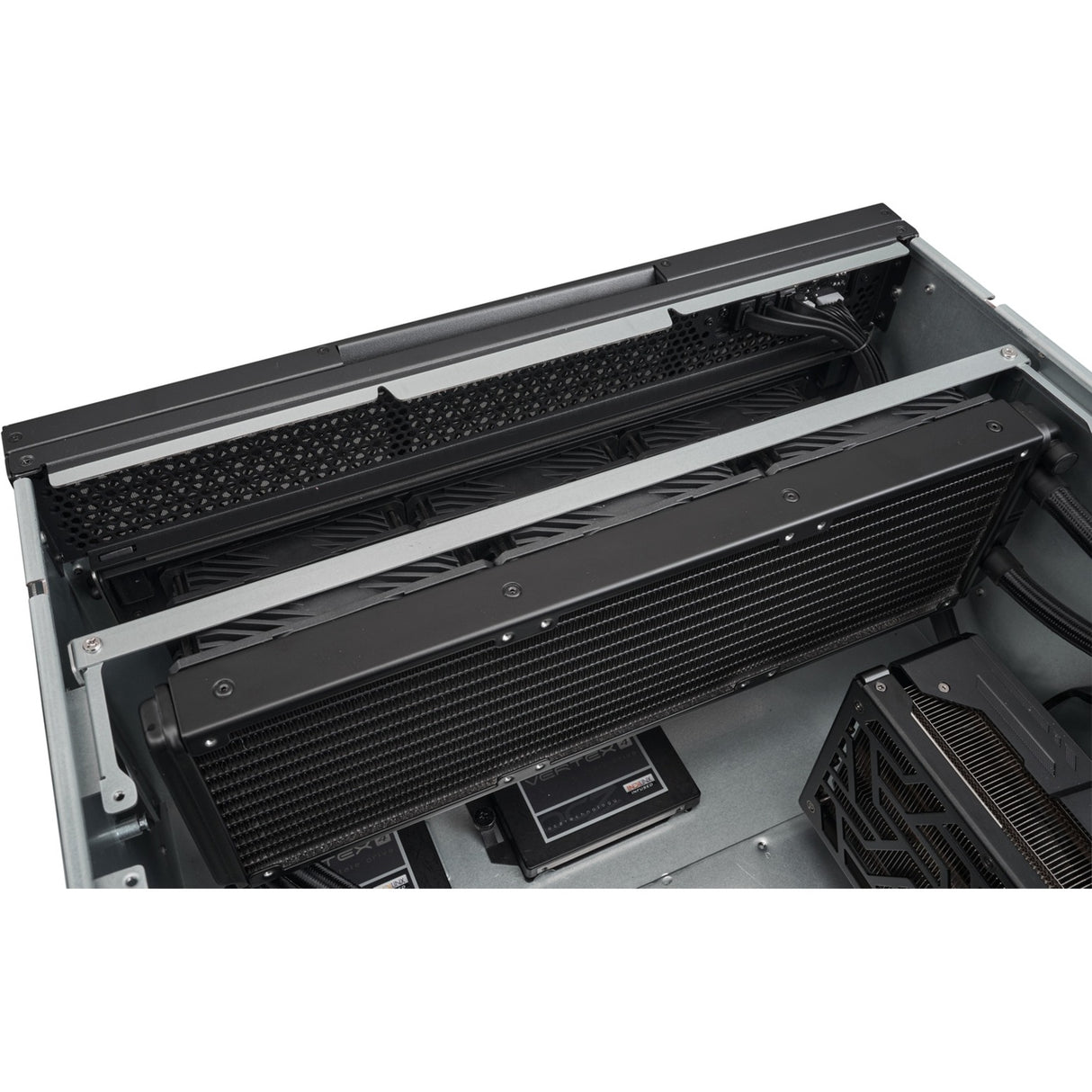 Silverstone rm52 server behuizing (zwart | 2x usb-a | 1x usb-c)