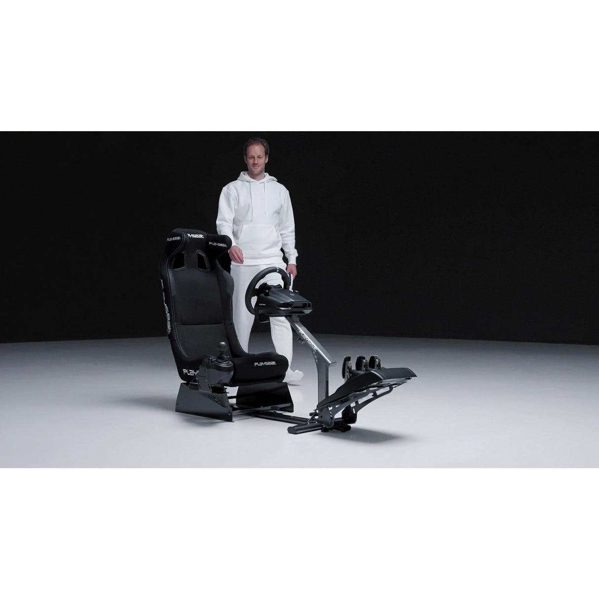Playseat® evolution pro - black actifit racing simulator (zwart)