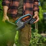 Gardena accuheggenschaar easycut 55 18v solo (grijs turquoise, 14735-55, accu en oplader niet inbegrepen)