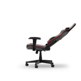 Dxracer prince l black red pvc leather gamestoel (zwart rood)