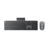 Lenovo 700 modern multi-device wireless combo desktopset (grijs, us lay-out (qwerty), 100%, 4000 dpi, 2.4 ghz, bt 5.3, usb-a)