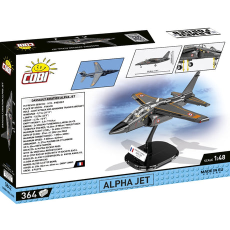 Cobi armed forces - alpha jet constructiespeelgoed (schaal 1:48)
