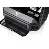 Thermaltake the tower 600 midi tower behuizing (zwart | 4x usb-a | 1x usb-c | tempered glass)