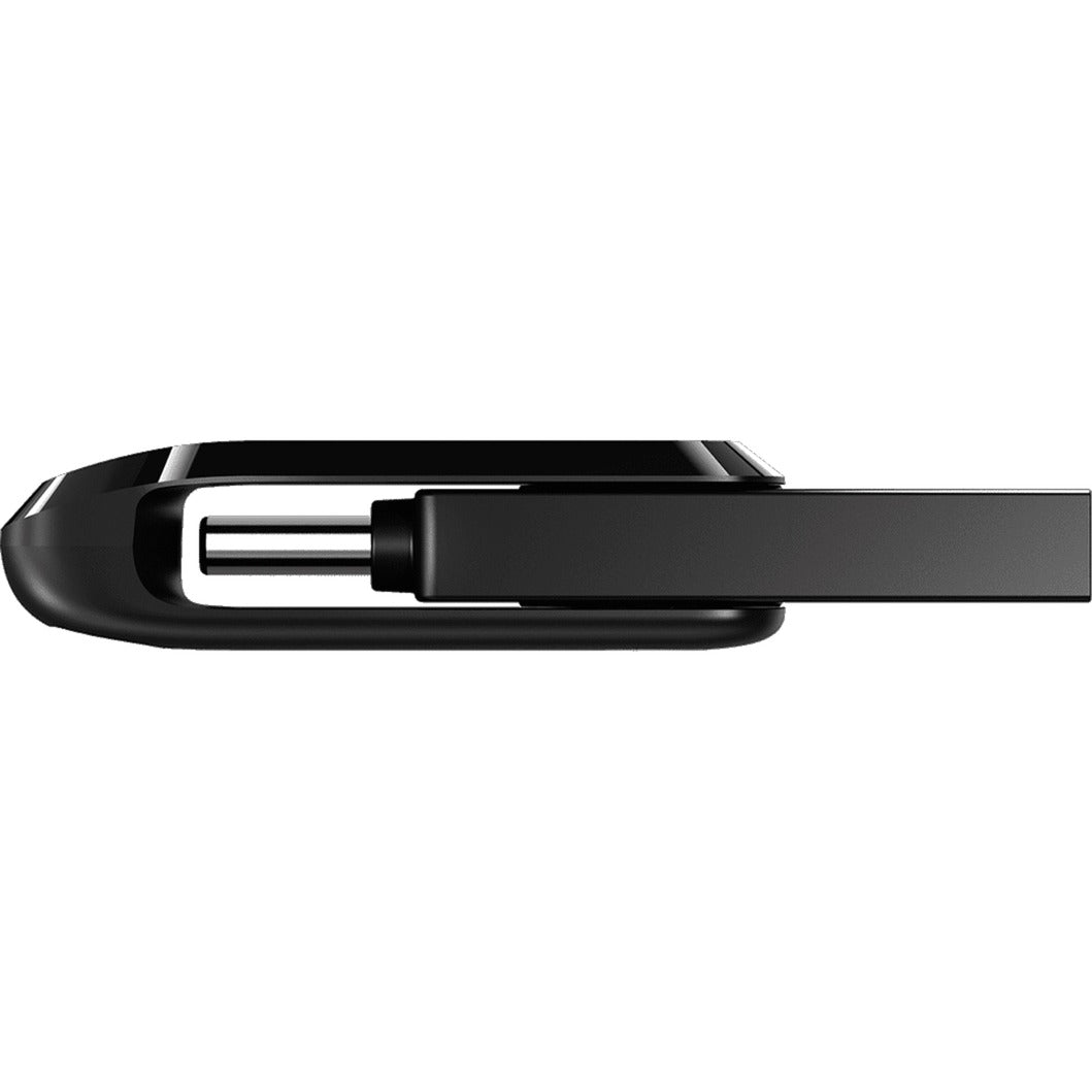 Sandisk ultra dual drive go 256 gb usb-stick (zwart, usb-a 3.2 (5 gbit s), usb-c 3.2 (5 gbit s))