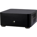 Inter-tech itx a80 htpc behuizing (zwart | 2x usb-a)