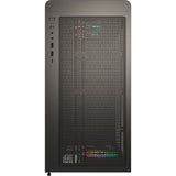 Montech xr wood midi tower behuizing (zwart | 1x usb-a | 1x usb-c | rgb | window)