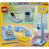 Lego ® creator 3in1 retro telefoon, vintage telefoon - 31174