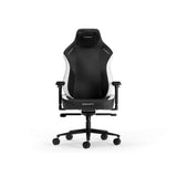 Dxracer craft l black white epu leather gamestoel (zwart wit)