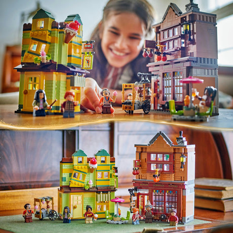 Lego harry potter zwik zwachtels zwerkbalpaleis en ijssalon set - 76452