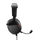 Glorious ghs eternal rgb - stereo rgb gamingheadset over-ear gaming headset (zwart, pc, ps5, ps4, switch, usb-c)
