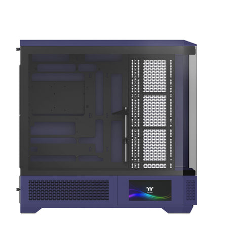 Thermaltake view 600 tg future dusk big tower behuizing (paars zwart | 2x usb-a | 1x usb-c | tempered glass)