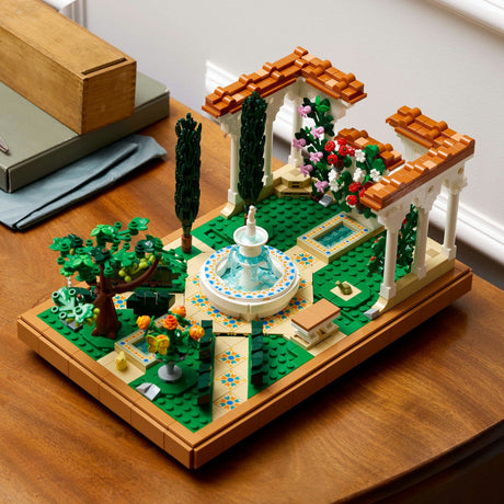 Lego icons tuin met fontein - 10359