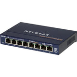 Netgear gs108 switch (blauw, retail)