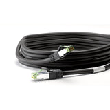 Goobay cat.8.1 netwerkkabel (zwart, 0,5 meter, s ftp (pimf), rj-45)