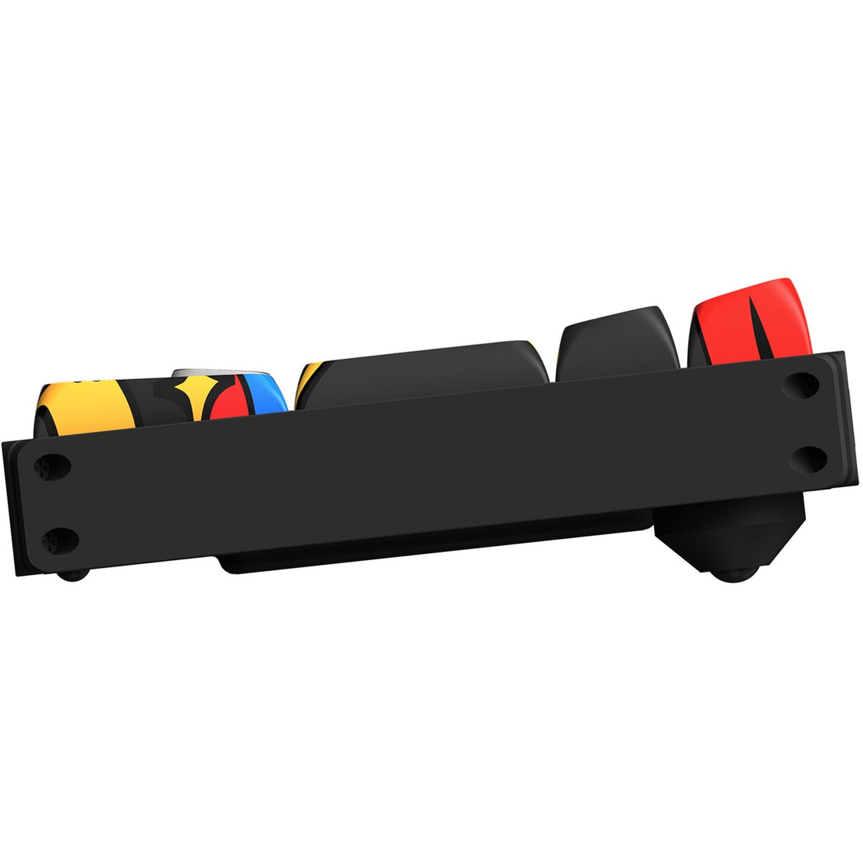 Iqunix f97 graffiti diary wireless mechanical keyboard (zwart, us lay-out (qwerty), cherry mx red, 96%, rgb leds, hot-swappable, pbt, 2.4ghz | bluetooth 5.1 | usb-c)