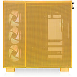 Thermaltake view 380 xl tg argb bumblebee midi tower behuizing (donkergeel | 2x usb-a | 1x usb-c | rgb | window)