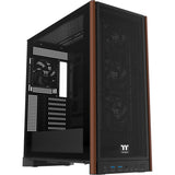 Thermaltake s370 ws midi tower behuizing (zwart | 2x usb-a | 1x usb-c | tempered glass)