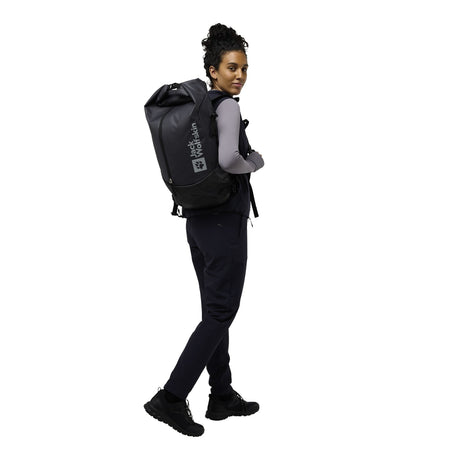 Jack wolfskin all-in pack 30 rugzak (zwart, 30 liter)