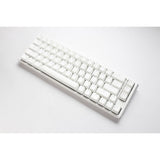 Ducky one 3 classic pure white sf rgb mechanisch toetsenbord (wit, us lay-out (qwerty), cherry mx brown, 65%, rgb leds, double-shot pbt, hot-swappable, quack mechanics)