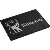 Kingston kc600 2048 gb ssd (zwart, skc600 2048g, sata 600)