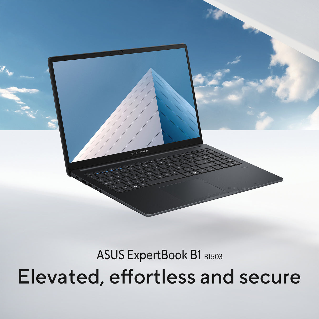 Asus expertbook b1 b1503cva-s73431x 15.6 laptop (zwart grijs | core i7-13620h | uhd graphics | 32 gb | 1 tb ssd)