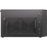 Antec ax26 rgb elite midi tower behuizing (zwart | 3x usb-a | tempered glass)