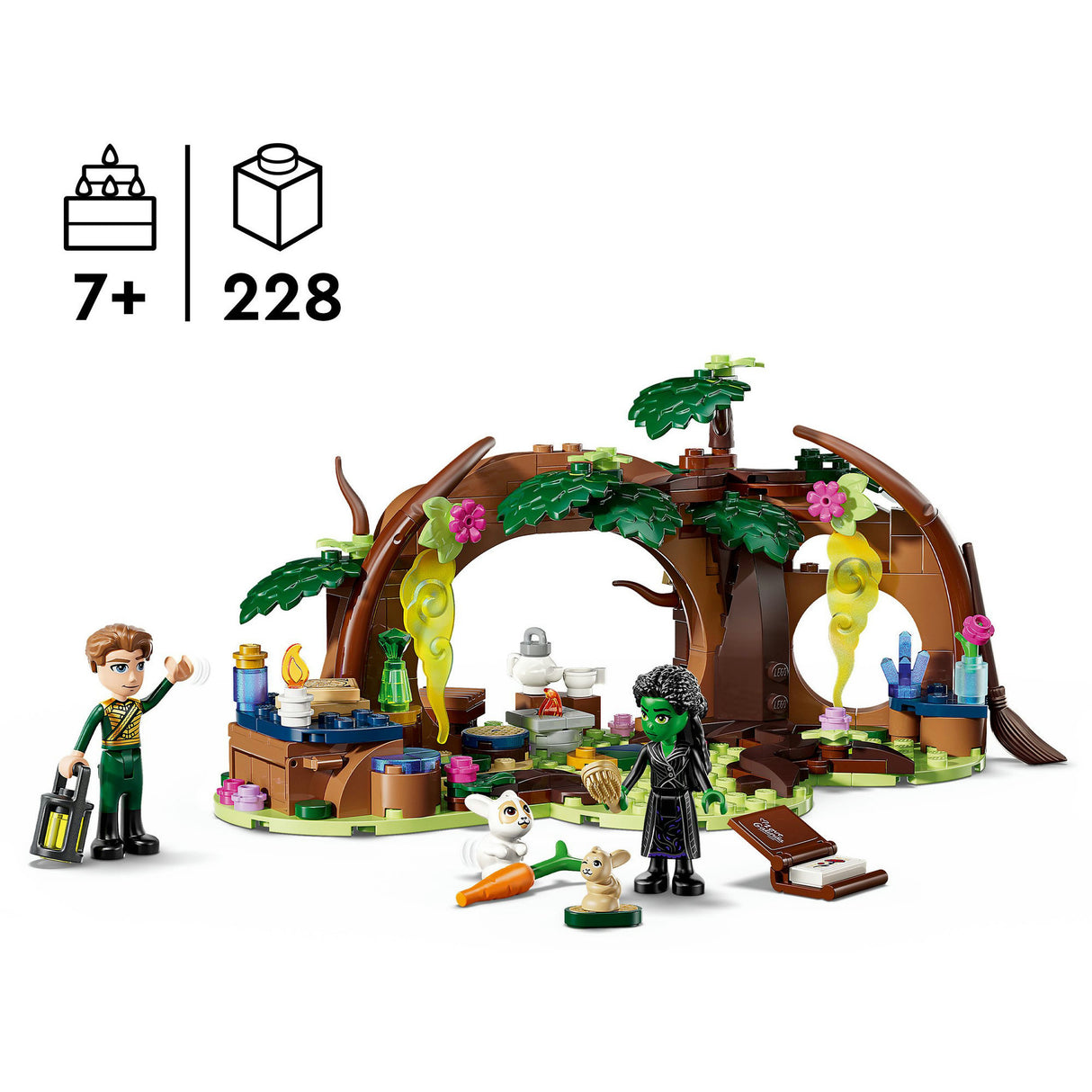 Lego ® wicked elphaba's schuilhut bouwset voor kinderen - 75687