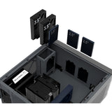 Silverstone crown 04 htpc behuizing (donkergrijs | 4x usb-a | 1x usb-c)
