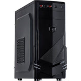Inter-tech b-30 midi tower behuizing (zwart | 2x usb-a)