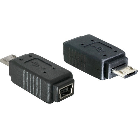 Delock adapter usb 2.0, micro-b > mini-b (zwart, 65063)