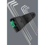 Wera inbussleutelset 3950 9 hex-plus stainless 1 (roestvrij staal, 9-delig, 1.5mm tot 10mm)