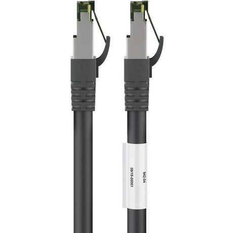 Goobay patchkabel cat.8.1 s ftp (zwart, 0,25 meter)