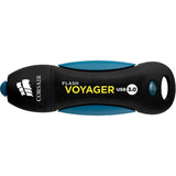 Corsair flash voyager usb 3.0 256 gb usb-stick (zwart blauw, cmfvy3a-256gb)