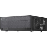 Silverstone sst-gd09b-c htpc behuizing (zwart | 1x usb-a | 1x usb-c)