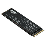 Klevv cras c910g 4 tb ssd (zwart, k04tbm2sp0-10g, pcie gen 4.0 x4, nvme 2.0)