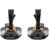 Thrustmaster t.16000m fcs space sim duo joystick (zwart oranje, pc)