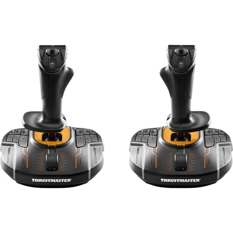 Thrustmaster t.16000m fcs space sim duo joystick (zwart oranje, pc)