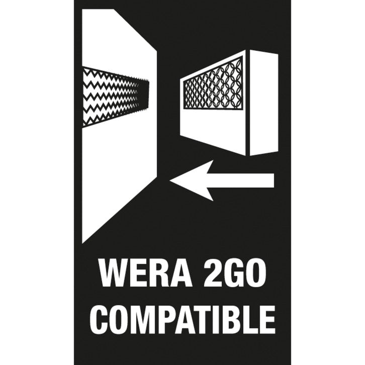 Wera kraftform kompakt zyklop mini 2 set gereedschapsset (2 zyklop bitratels, 1 4 )
