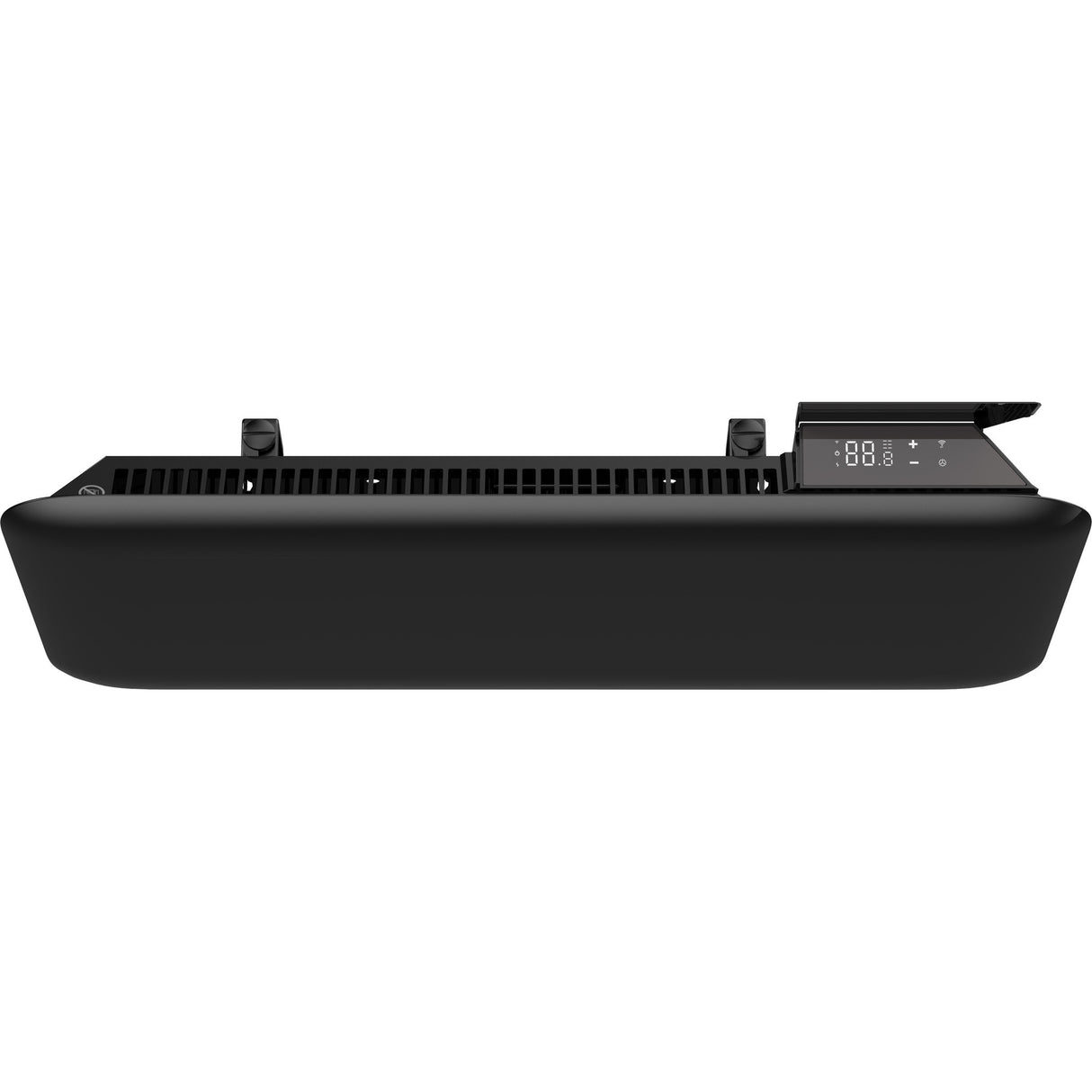 Mill steel wifi paneelverwarming pa700wifi4 black, 700 watt convector (zwart, wifi 2,4 ghz (wifi 6), bluetooth 5.2, zigbee 3.0 + app)