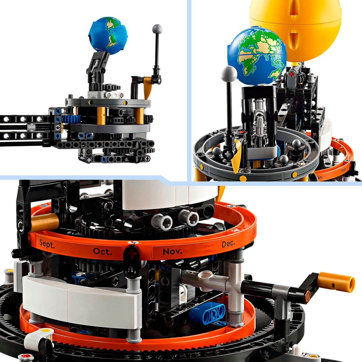 Lego technic de aarde en de maan in beweging - 42179