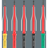 Wera kraftform kompakt vde 17 ra imperial 1 schroevendraaier (rood geel, 17‑delig)