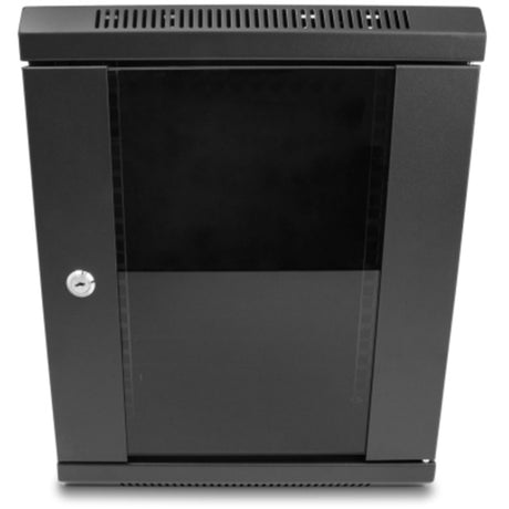 Delock 10″-netwerkkast met glazen deur server rack (zwart, 8u)