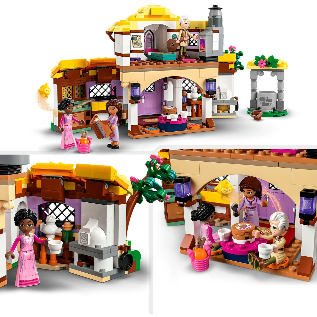 Lego disney princess 43231 asha's huisje