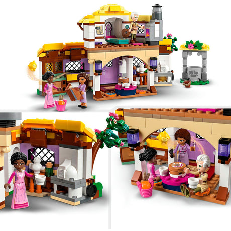 Lego disney princess 43231 asha's huisje
