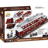 Cobi historical collection - compiègne wagon (11 november 1918) constructiespeelgoed (schaal 1:35)