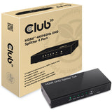 Club 3d hdmi splitter 2.0 uhd (zwart)