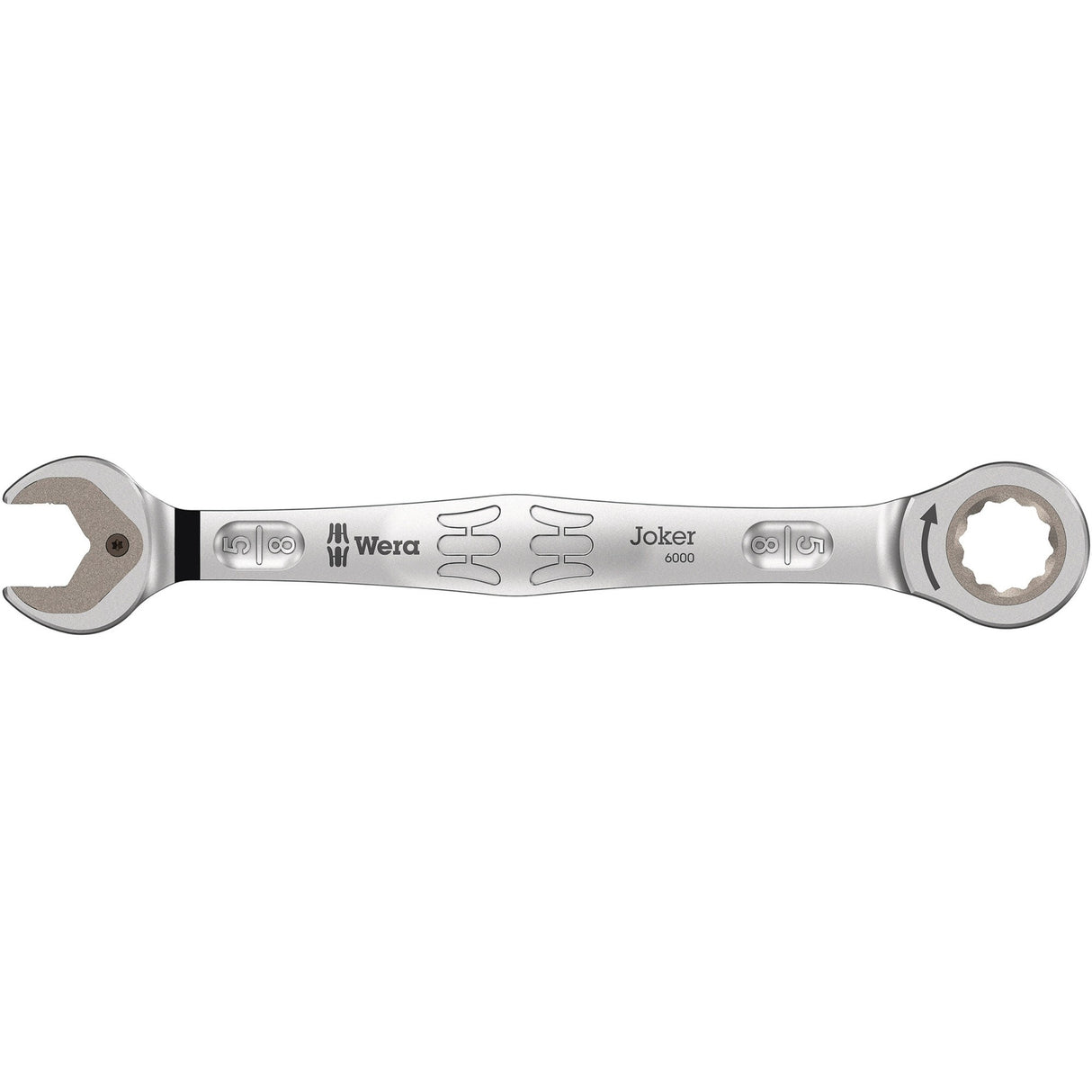 Wera 9632 magneetstrip 6000 joker imperial 1 steek-ringratelsleutelset moersleutel (inch, 8‑delig)