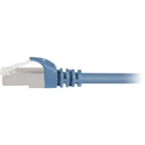Sharkoon cat.6 netwerkkabel (blauw, 0,25 meter, sftp, rj-45)