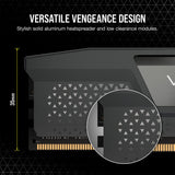 Corsair vengeance 32 gb ddr5-6000 (2x 16 gb) werkgeheugen (grijs, cmk32gx5m2b6000z30, expo)