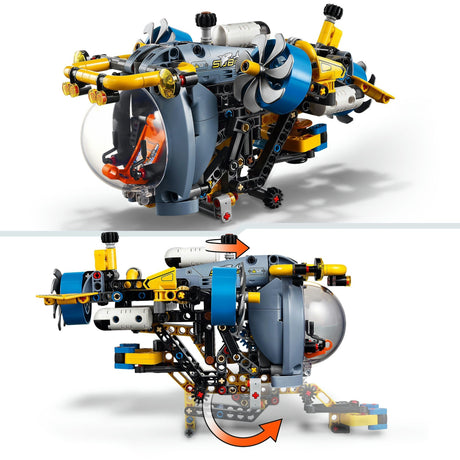 Lego technic onderzeeër voor diepzeeonderzoek - 42201